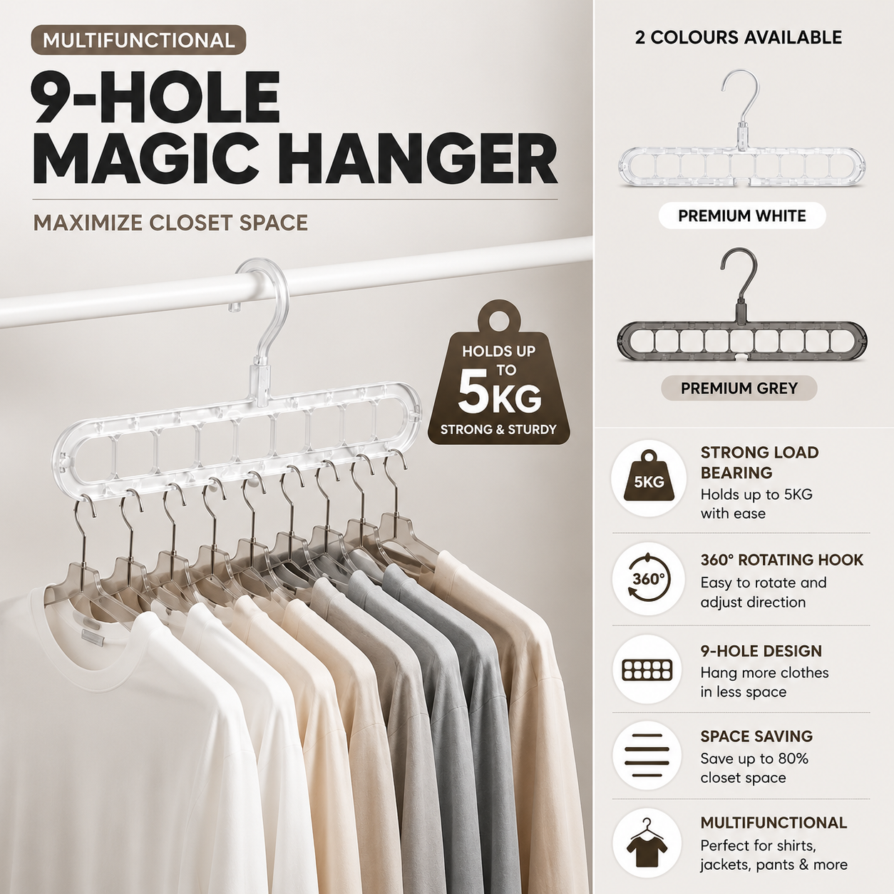 9-In-1 Hanger Pro! Velora™ No.1